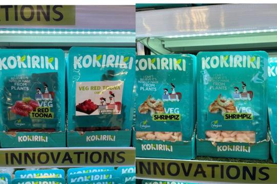 Sial 2024 : Kokiriki se développe dans les produits de la mer 100% vegan