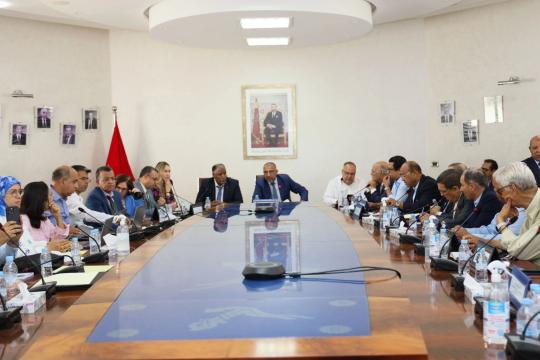 اجتماع لجنة تتبع مصيدة الأخطبوط  لمتابعة مؤشرات الاستدامة العلمية