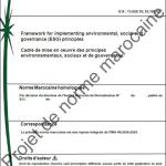 IMANOR : Bientôt une norme marocaine sur les principes environnementaux, sociaux et de gouvernance (ESG)