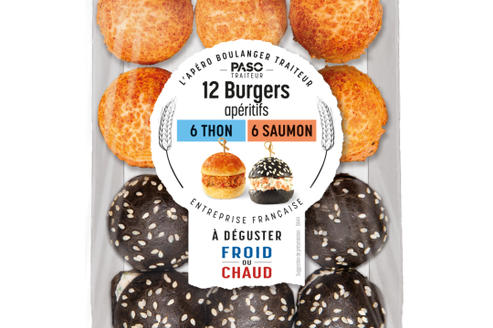 Innovation produit : les mini-burgers de thon et de saumon réinventent l’apéritif