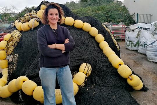 Des filets de pêche usagés 100 % recyclés avec la start-up SAO Textile