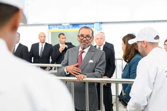 SM le Roi Mohammed VI inaugure le nouveau port de pêche de Casablanca